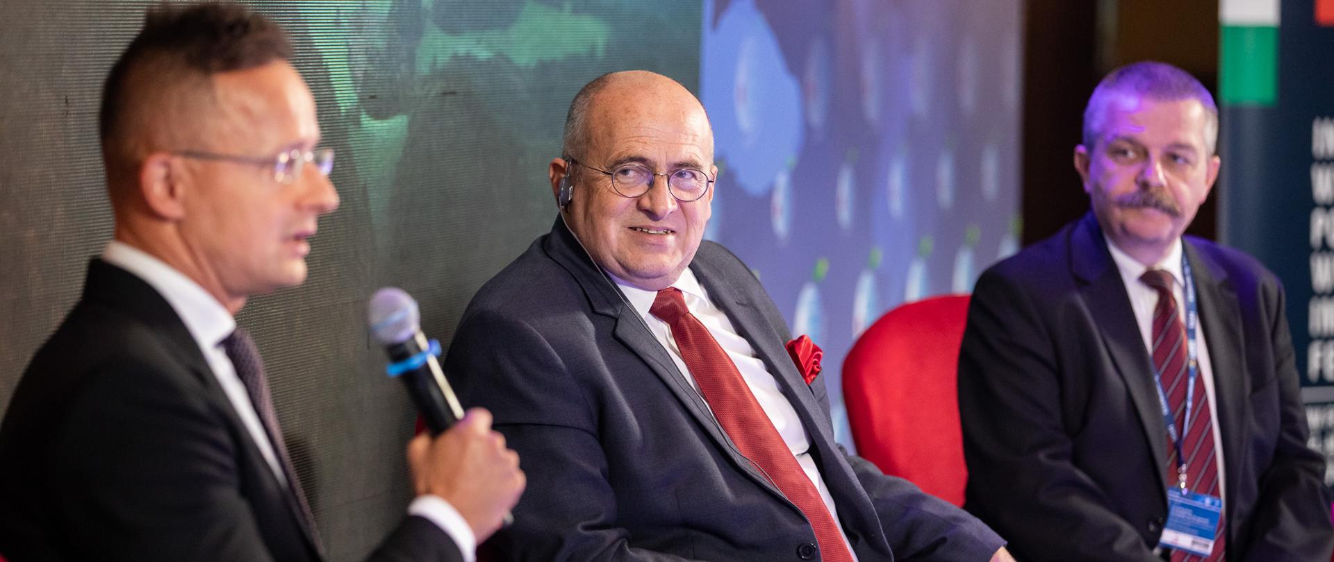 2021.09.07 Karpacz . Minister Zbigniew Rau . XXX Forum Ekonomiczne .Fot. Tymon Markowski / MSZ