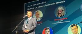 Wiceprezes Wód Polskich Mateusz Balcerowicz na World Canals Conference 2024