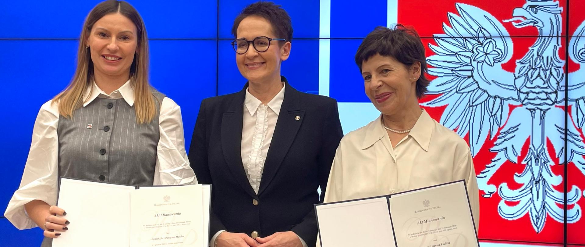 Wręczenie aktów mianowania