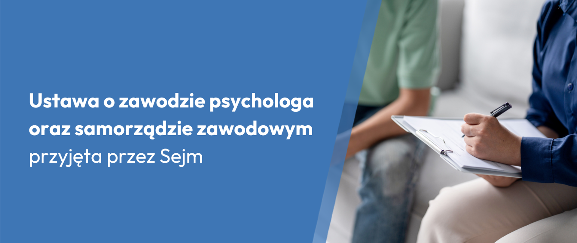 Ustawa o zawodzie psychologa przyjęta przez Sejm 