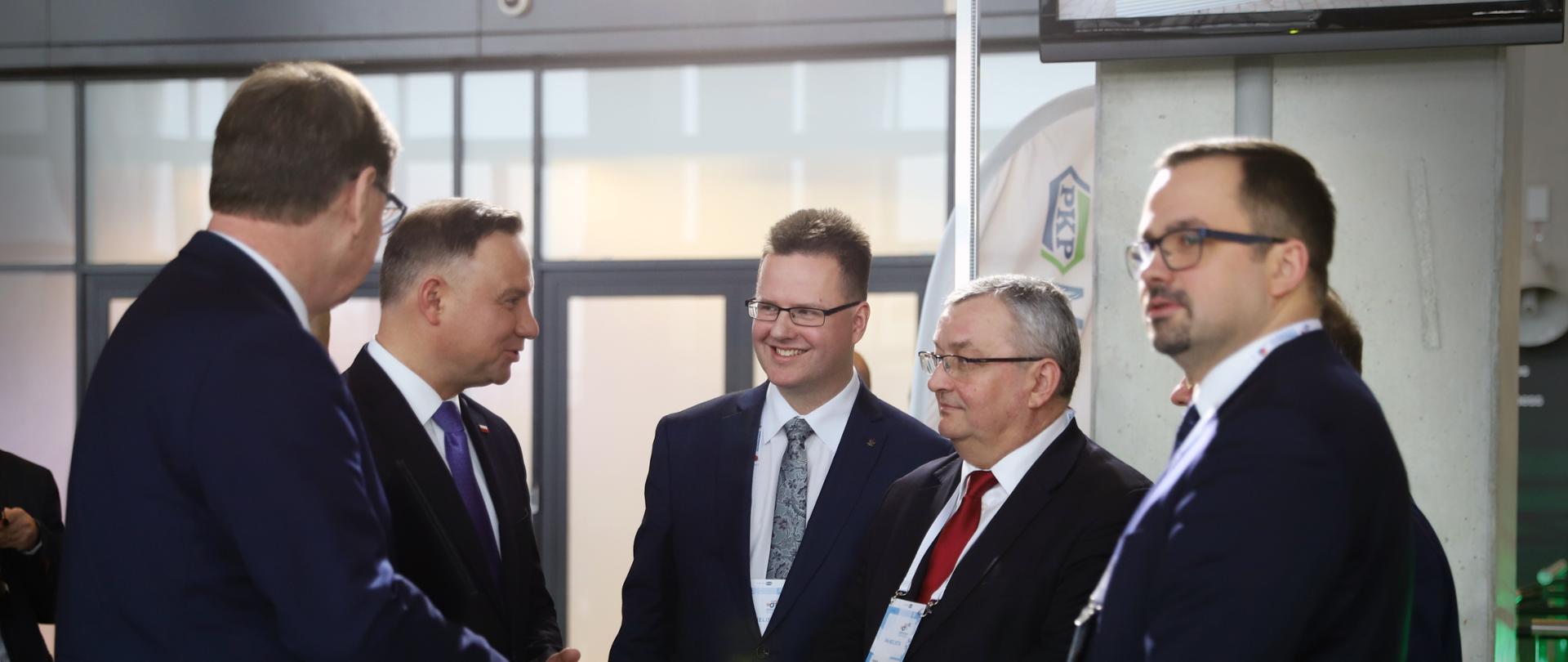 Prezydent Andrzej Duda otworzył II Kongres Kolejowy na PGE Narodowym