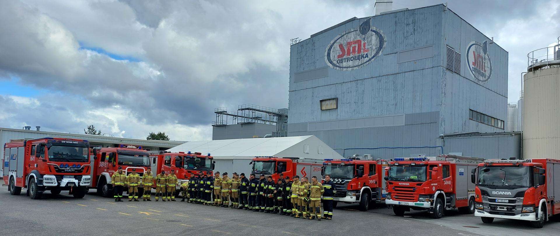 Ćwiczenia w zakładzie mleczarskim w Ostrołęce