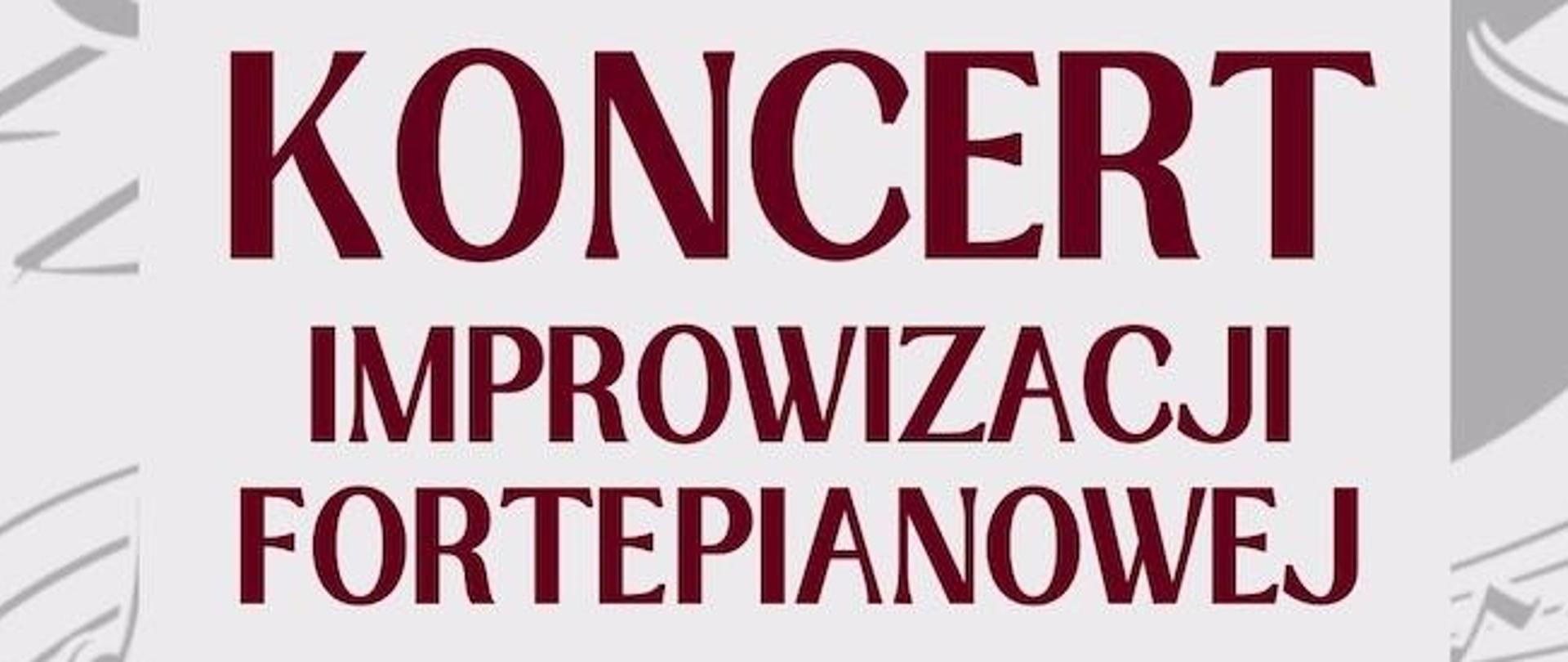 Afisz - 2024.06.02 - koncert improwizacji fortepianowej