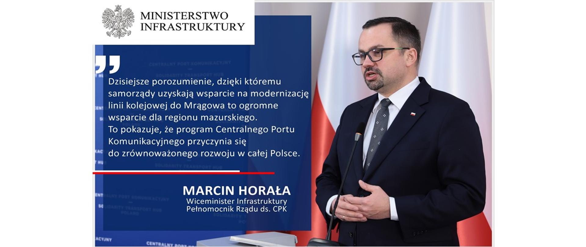 CPK dofinansuje modernizację linii kolejowej przez Mrągowo i Mikołajki