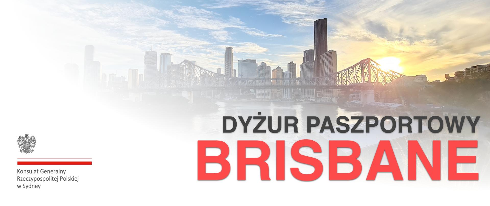 Dyżur paszportowy Brisbane