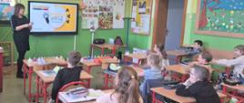 Zajęcia w SP w Stawie w ramach projektu edukacyjnego „Gdy coś Ci chodzi po głowie”