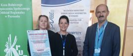 Pracownicy Oddziału w Śremie przy stoisku WIORiN w Poznaniu