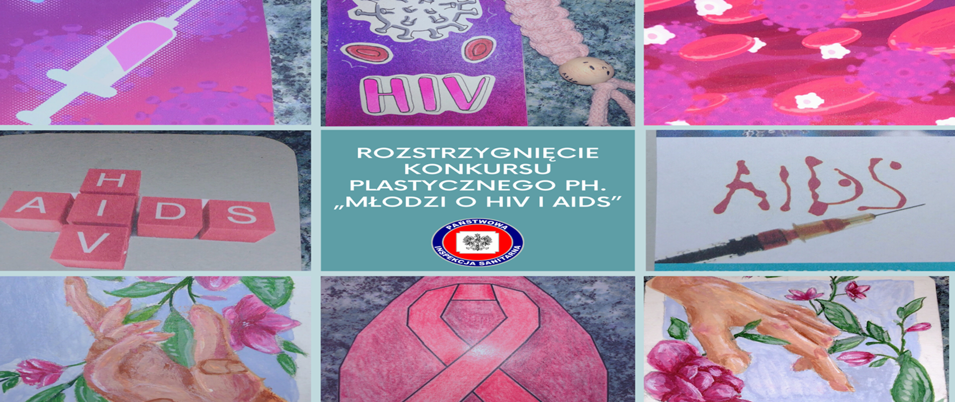 Rozstrzygnięcie Konkursu Plastycznego ph. „Młodzi o HIV i AIDS”