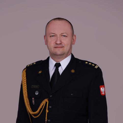 st.bryg. Krzysztof Muszyński - zdjęcie legitymacyjne w mundurze galowym