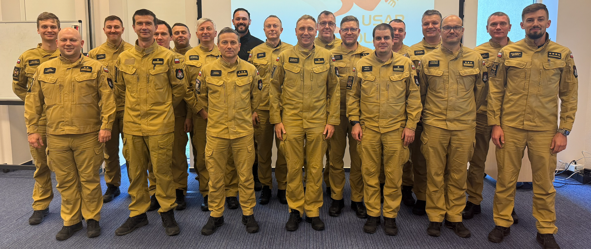 Spotkanie zespołu Komendanta Głównego Państwowej Straży Pożarnej ds. działań poszukiwawczo-ratowniczych
