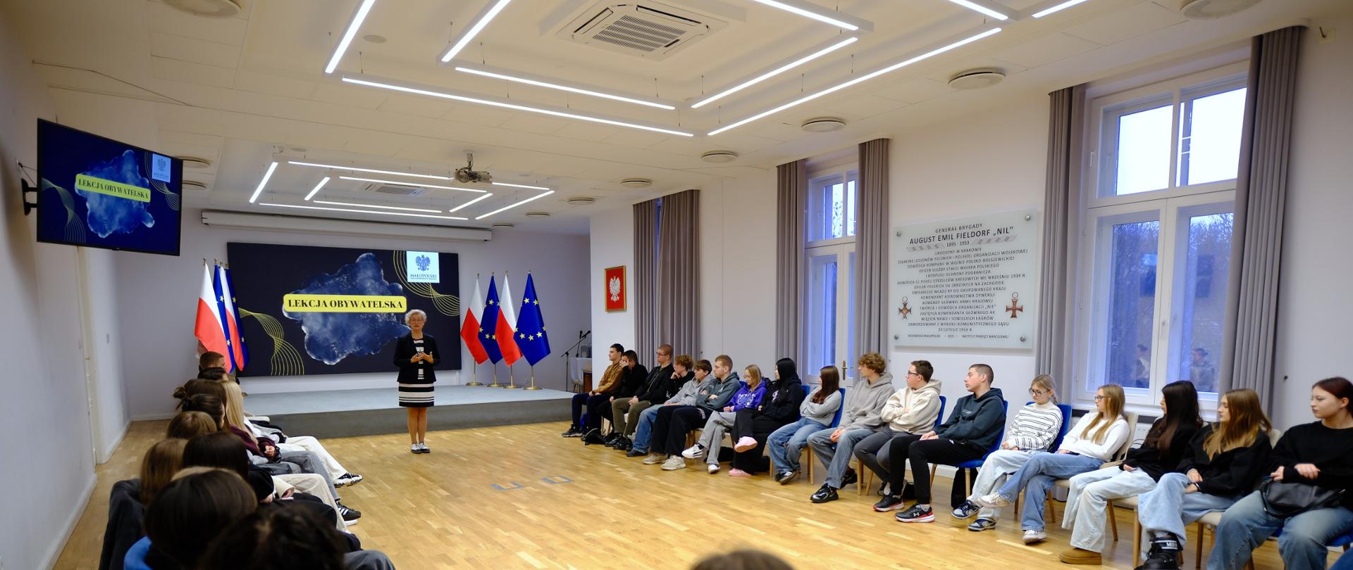 Kolejna lekcja obywatelska w Małopolskim Urzędzie Wojewódzkim w Krakowie