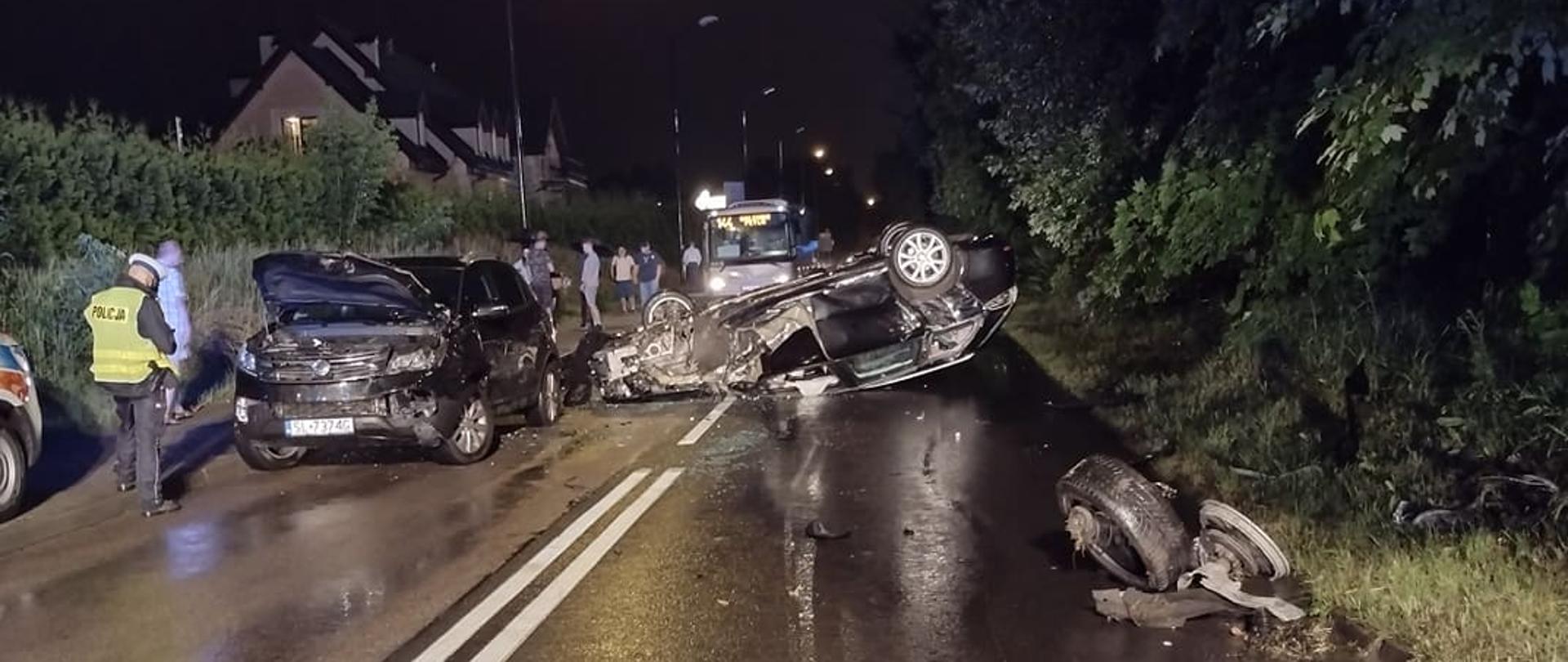 Miejsce prowadzenia działań wypadku drogowego