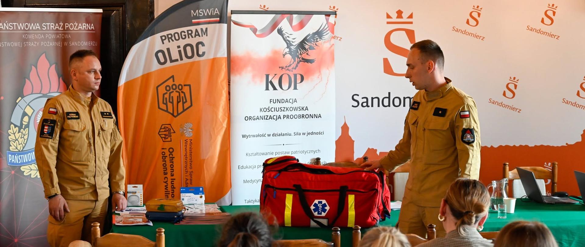 Szkolenie z zakresu ochrony ludności i obrony cywilnej w gminie Sandomierz
