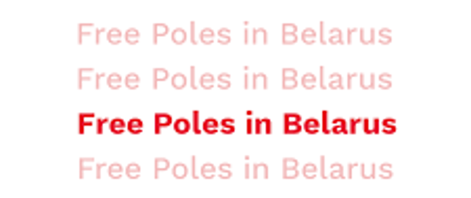 Free Poles