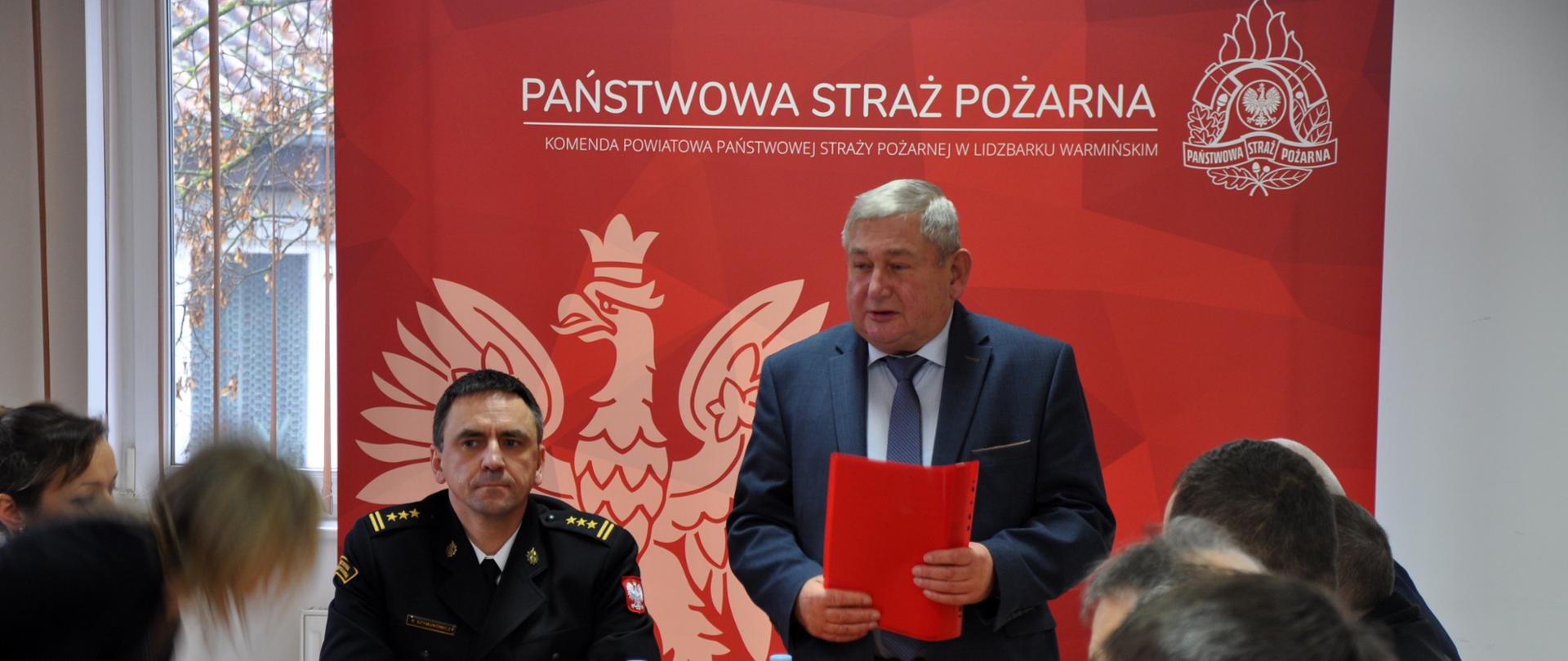 Posiedzenie Zarządu Oddziału Powiatowego ZOSP RP