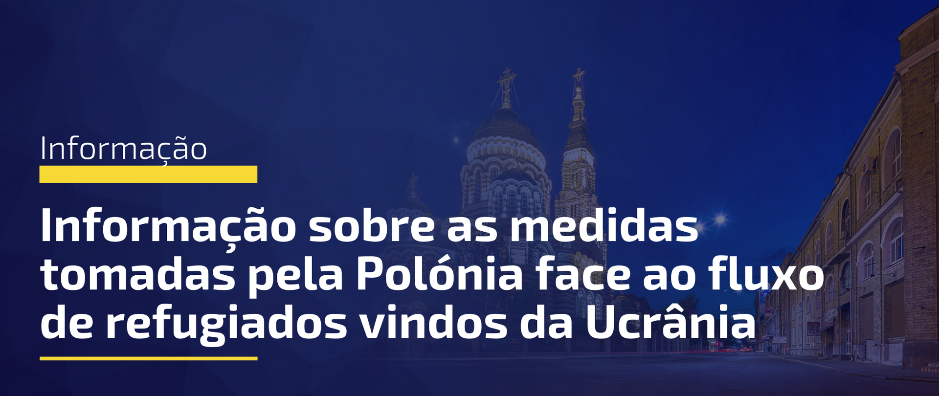 Informação sobre as medidas tomadas pela Polónia