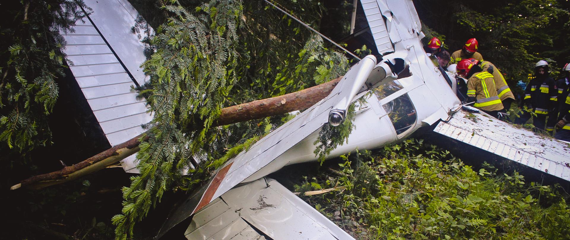 Wypadek awionetki w Żernicy Wyżnej