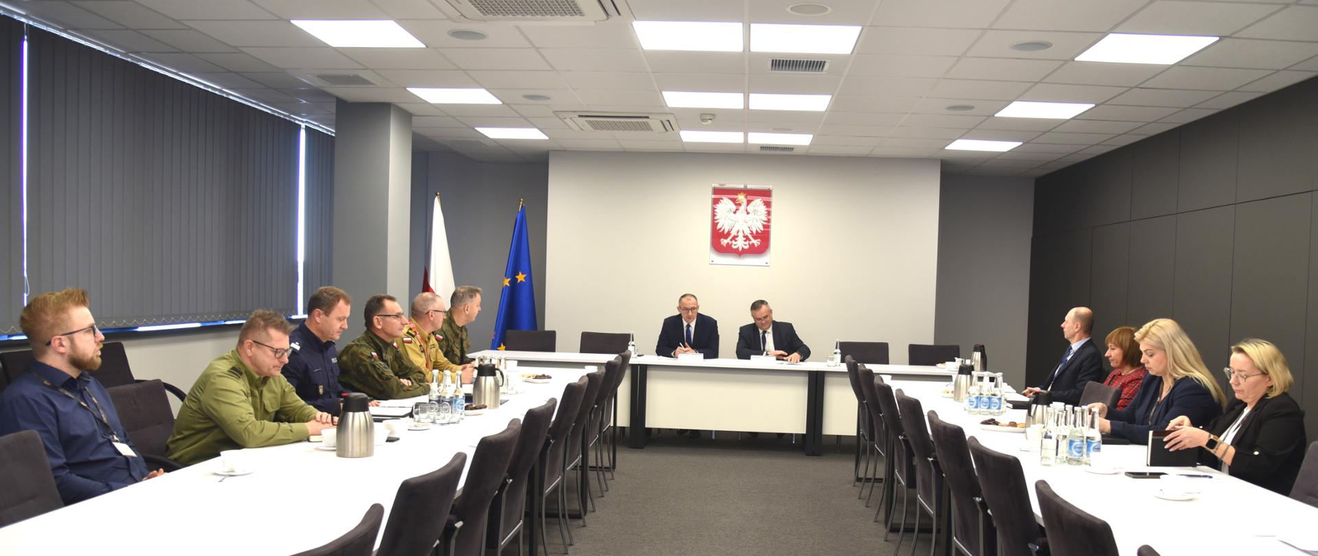 Posiedzenie Wojewódzkiego Zespołu Zarządzania Kryzysowego