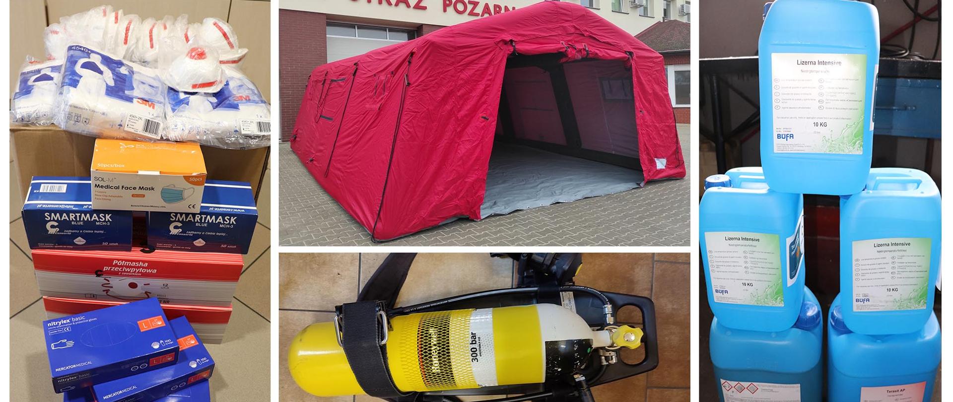 Nowy sprzęt dla KP PSP Środa Wlkp.-cały sprzęt