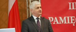 Wojewoda podlaski Bohdan Paszkowski na III Kongresie Pamięci Narodowej