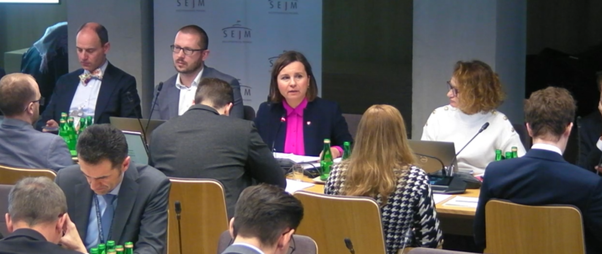 Wiceministra Urszula Zielińska na posiedzeniu sejmowej Komisji ds. UE