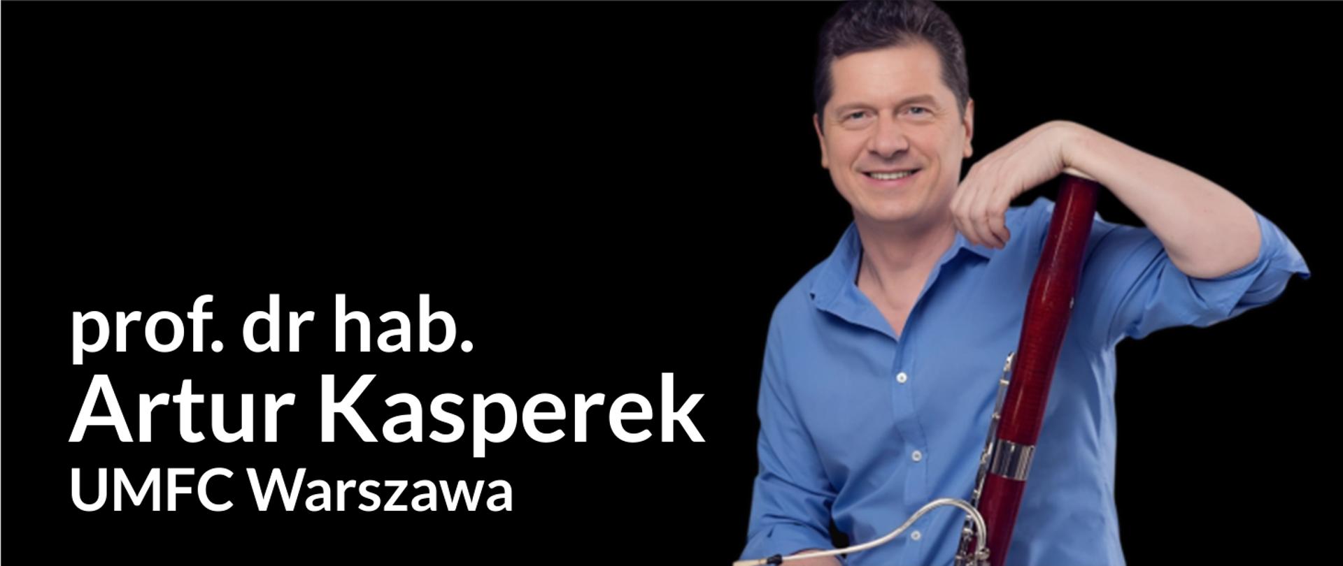 Zdjęcie przedstawia prof. dra hab. Artura Kasperska z UMFC w Warszawie