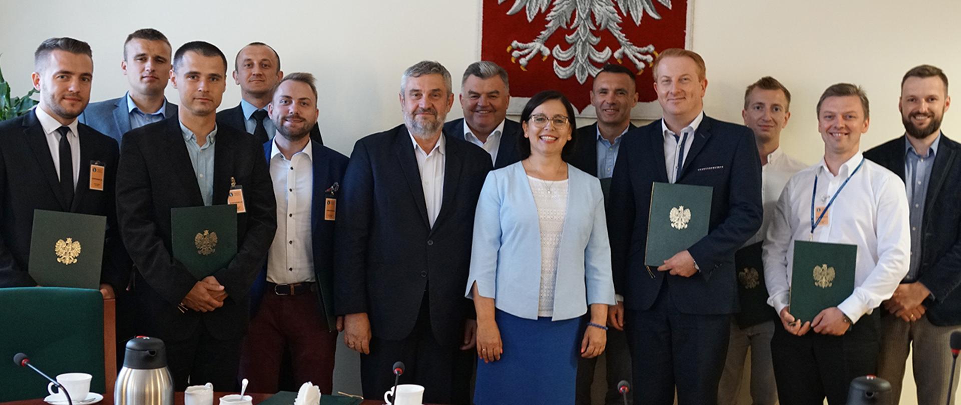 Spotkanie Ministra Ardanowskiego z drużyną piłkarską ARiMR