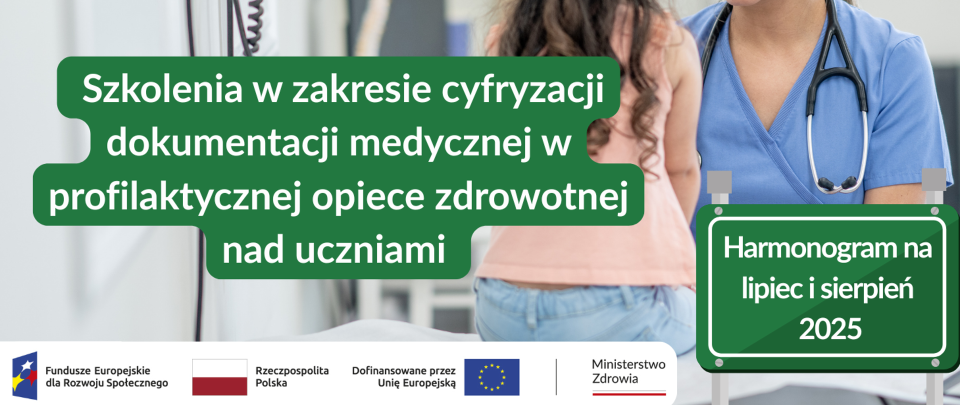 Harmonogram szkoleń z cyfryzacji dokumentów na lipiec i sierpień 2025