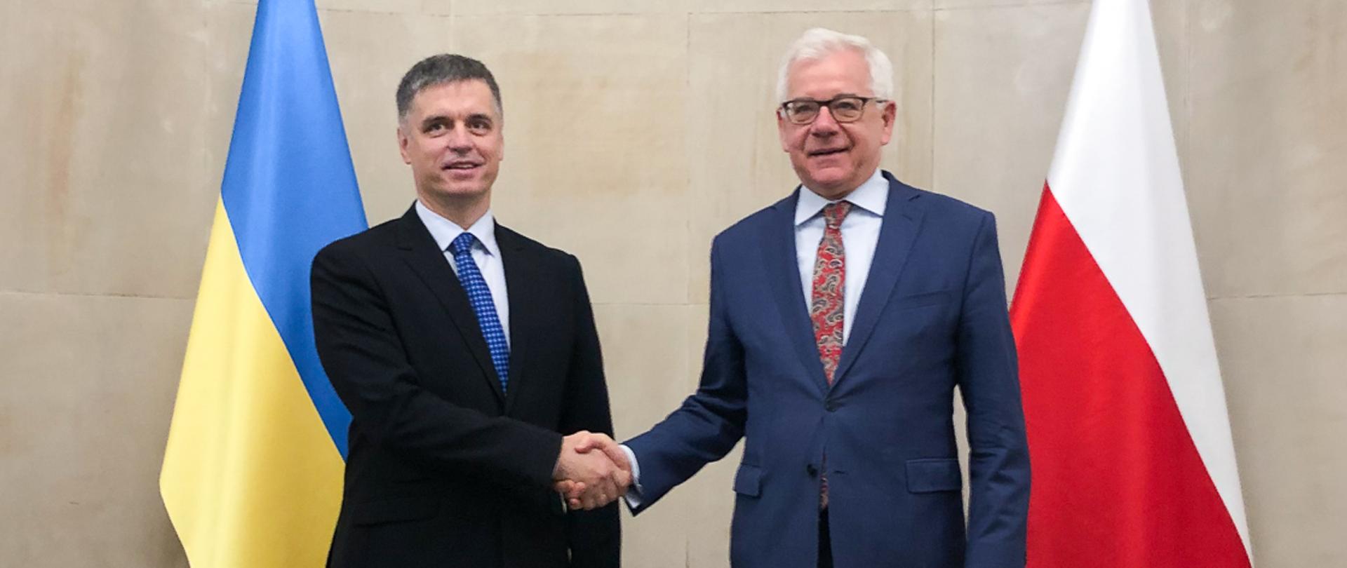 Polish and Ukrainian foreign ministers talked in Warsaw