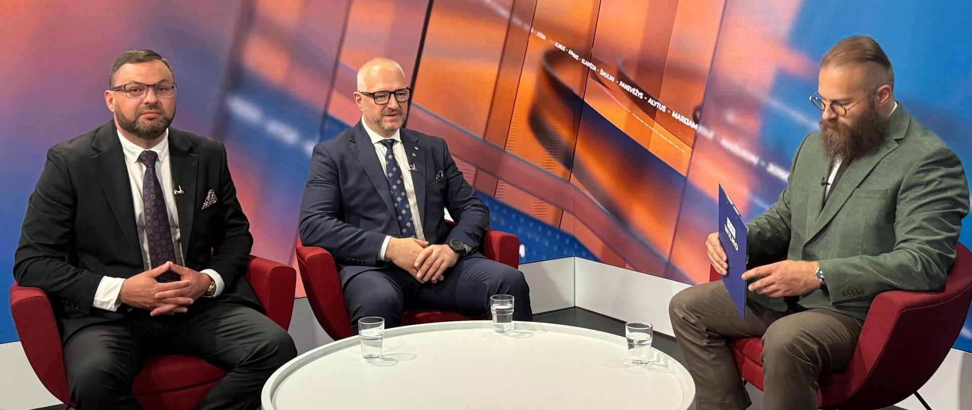 Wojewoda Król o współpracy polsko-litewskiej w programie TVP Wilno