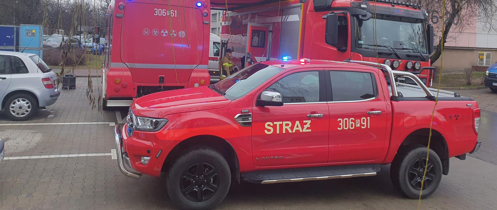 Pojazdy grupy chemicznej w akcji