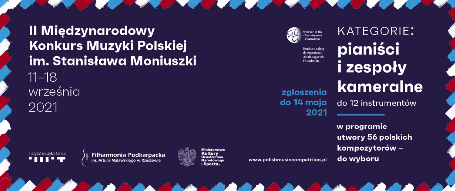 II Międzynarodowy Konkurs Muzyki Polskiej im. Stanisława Moniuszki 2021