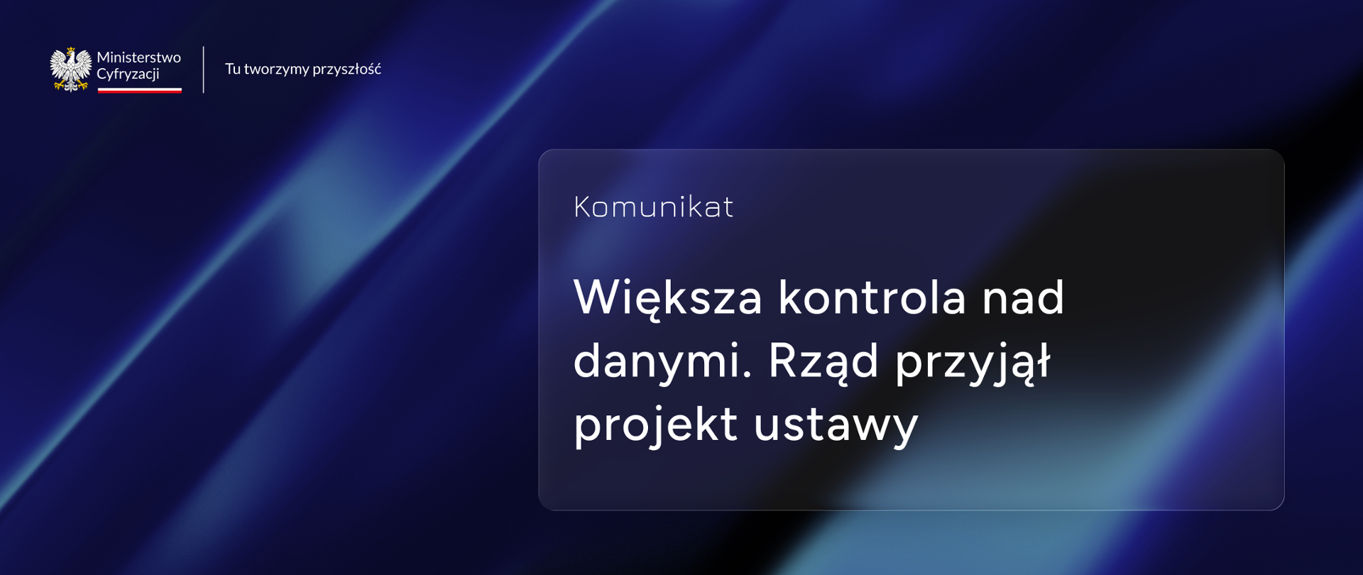 Większa kontrola nad danymi.