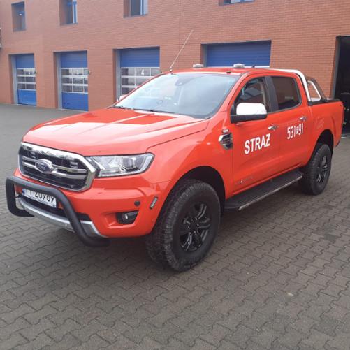 NOWY SAMOCHÓD ROZPOZNAWCZO-RATOWNICZY DLA SGRCHEM-EKO OSTRÓW WIELKOPOLSKI