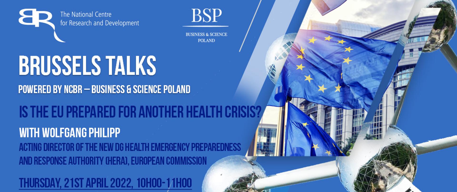 Brussels Talks: Is the EU prepared for another health crisis?