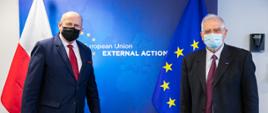 Minister Zbigniew Rau meets with Josep Borrell in Brussels