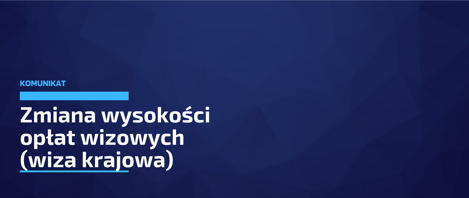 Opłaty wizowe PL - wiza krajowa