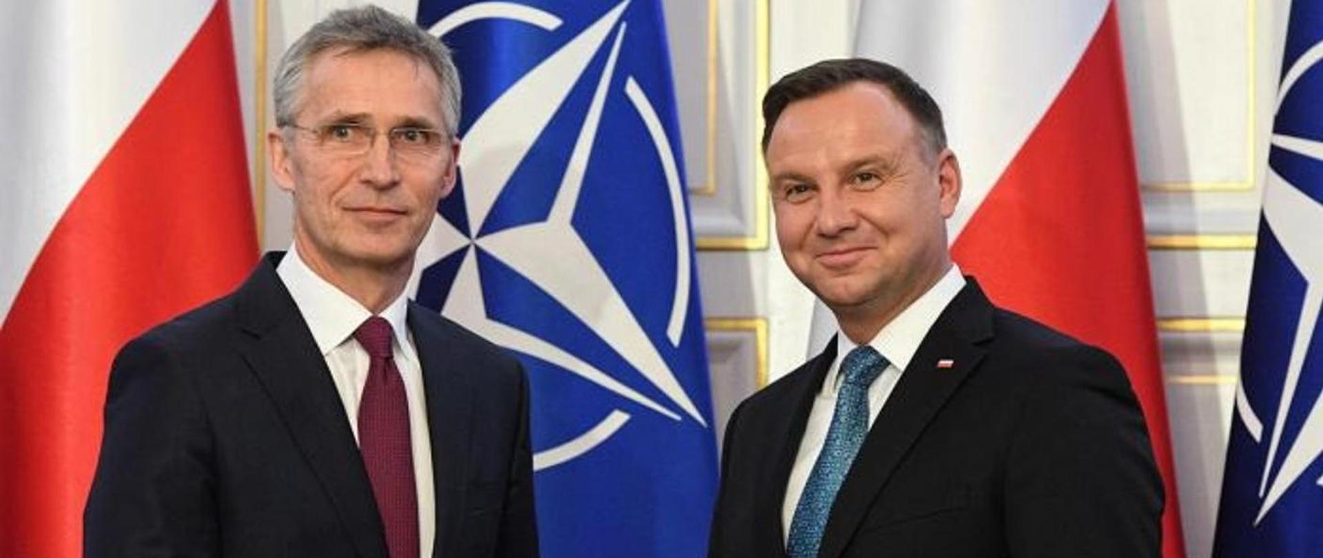 President Andrzej Duda and NATO Secretary General