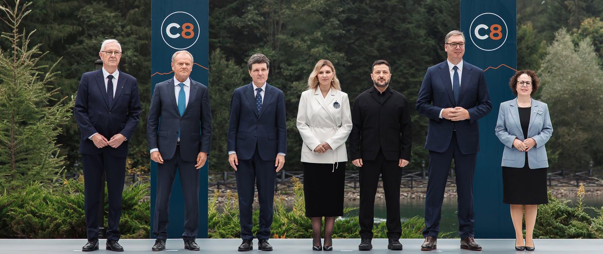 Uczestnicy Szczytu Karpackiej Ósemki