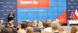 Na zdjęciu ambasador Norwegii w Polsce Øystein Bø