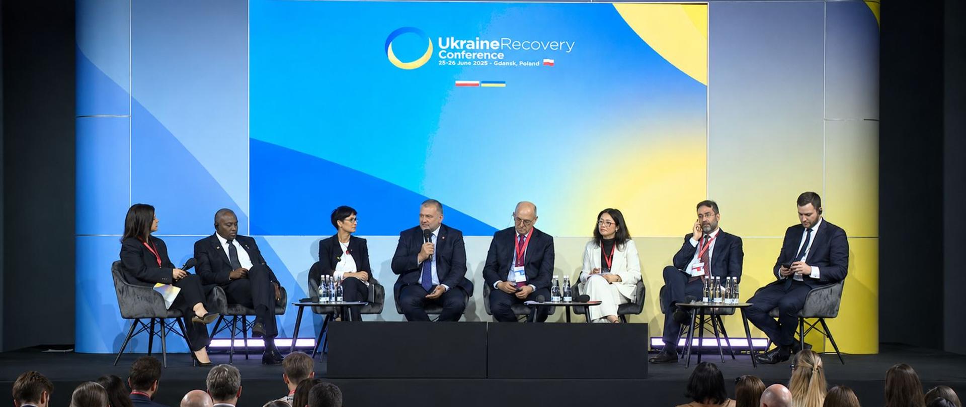 Konferencja na rzecz Odbudowy Ukrainy (URC 2026) w Gdańsku - Minister Sprawiedliwości Waldemar Żurek o praworządności jako fundamencie odbudowy