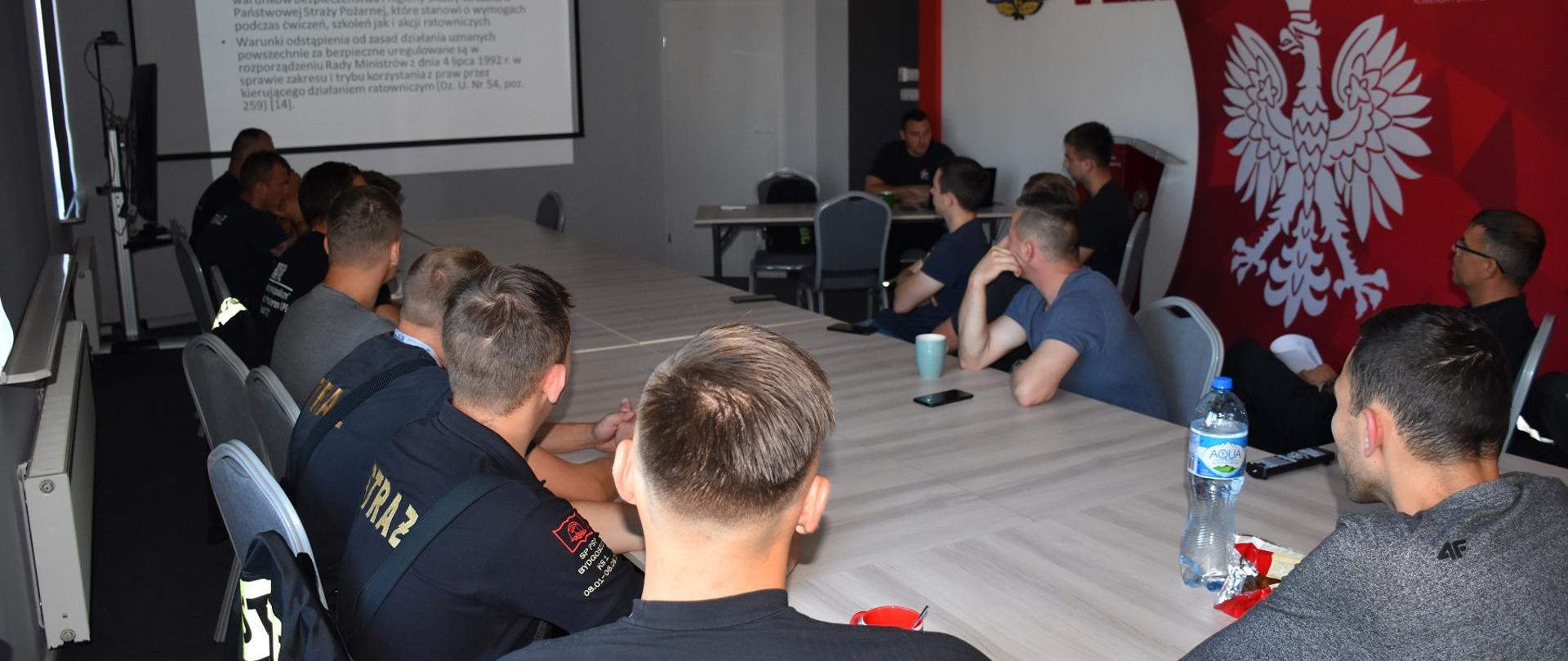 W trakcie zajęć teoretycznych 