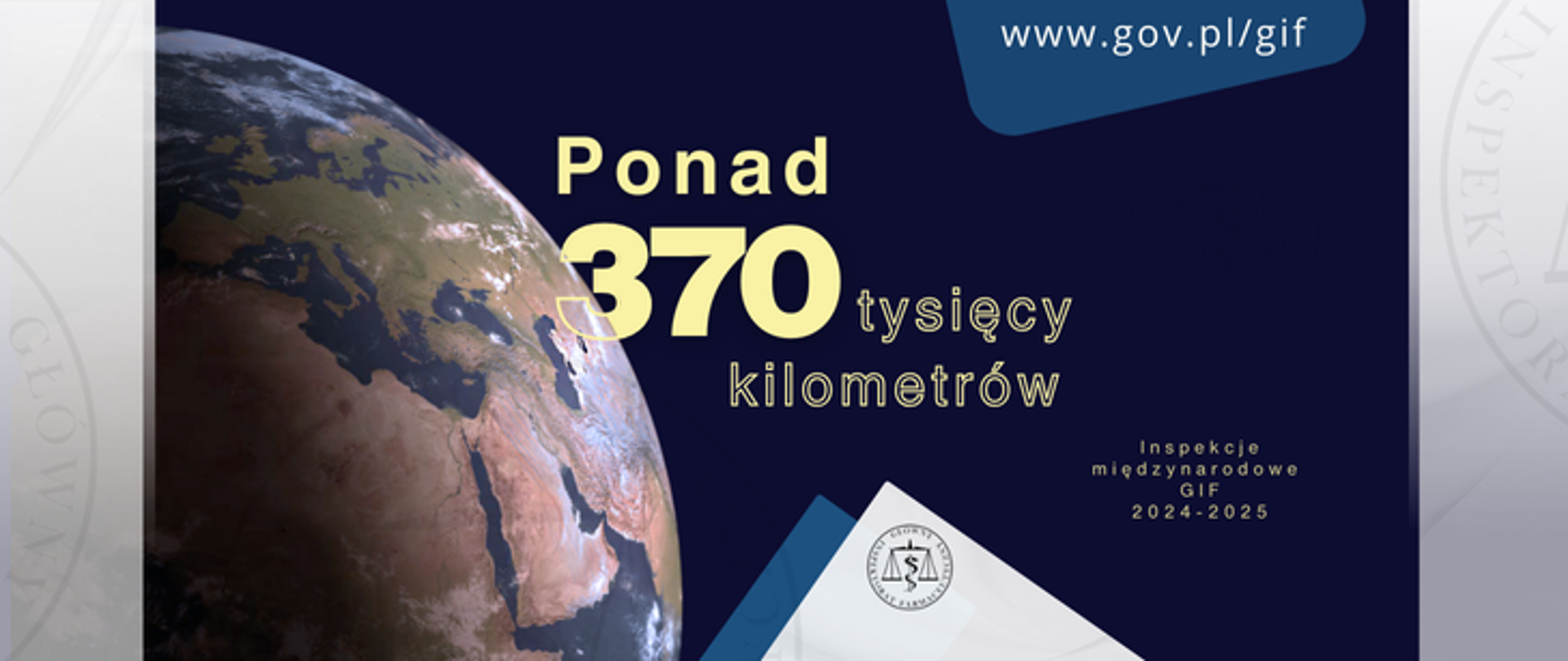 Tylko w latach 2024-2025, w celu przeprowadzenia inspekcji w krajach trzecich, nasi inspektorzy ds. wytwarzania pokonali łącznie 370 tys. kilometrów, czyli odległość porównywalną do ponad 9-krotnego okrążenia Ziemi wzdłuż równika. 