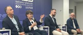 Polish and Israeli experts participate in a panel discussion during a Polish-Israeli expert conference „Responding to Geopolitical Shifts and Emerging Threats: The Experiences of Poland and Israel”