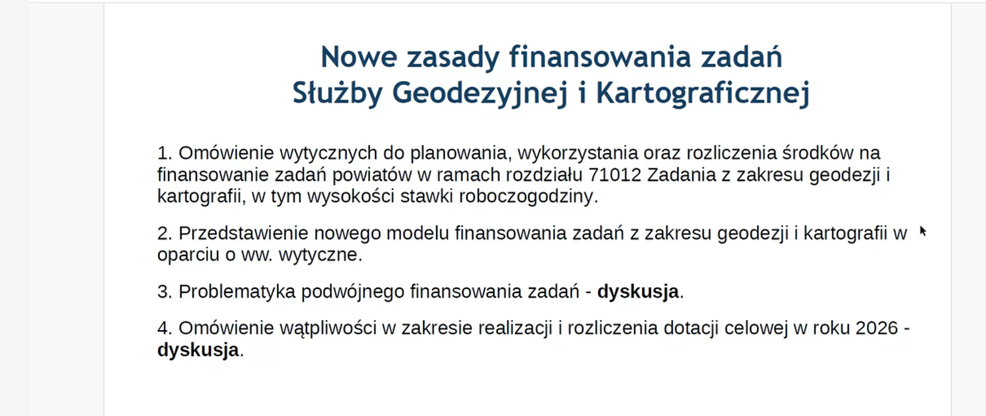 zrzut ekranu z rozpoczęcia spotkania