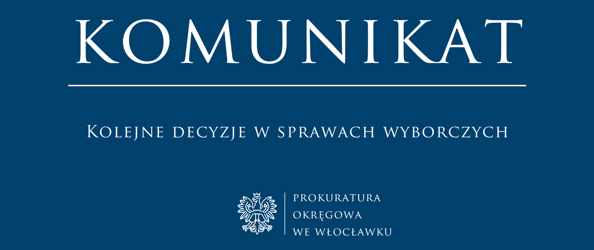 Kolejne decyzje w sprawach wyborczych