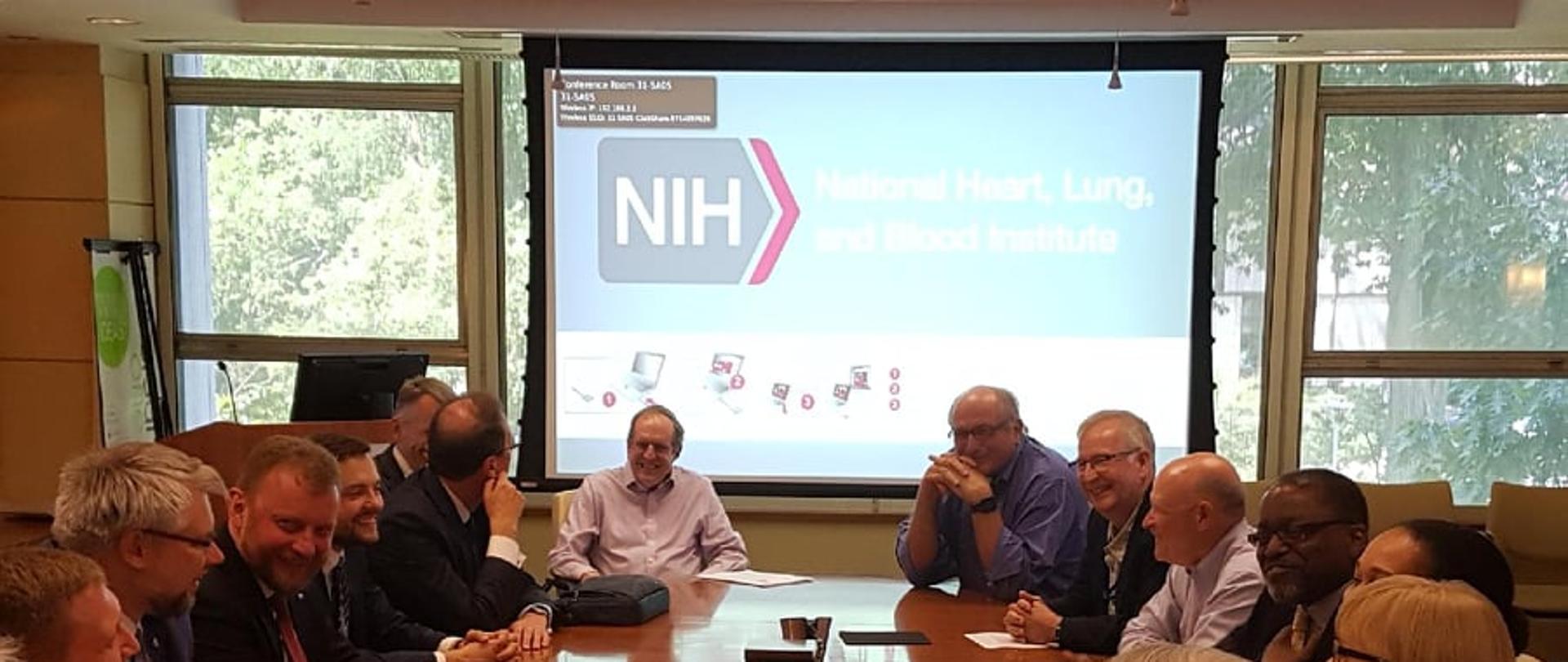 Spotkanie z kierownictwem NIH