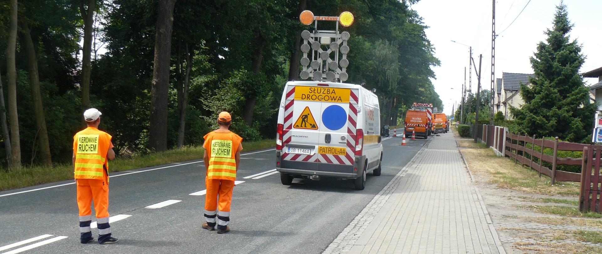 Prace bieżącego utrzymania na drogach krajowych