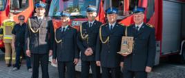 Pożegnanie strażaków odchodzących na zaopatrzenie emerytalne