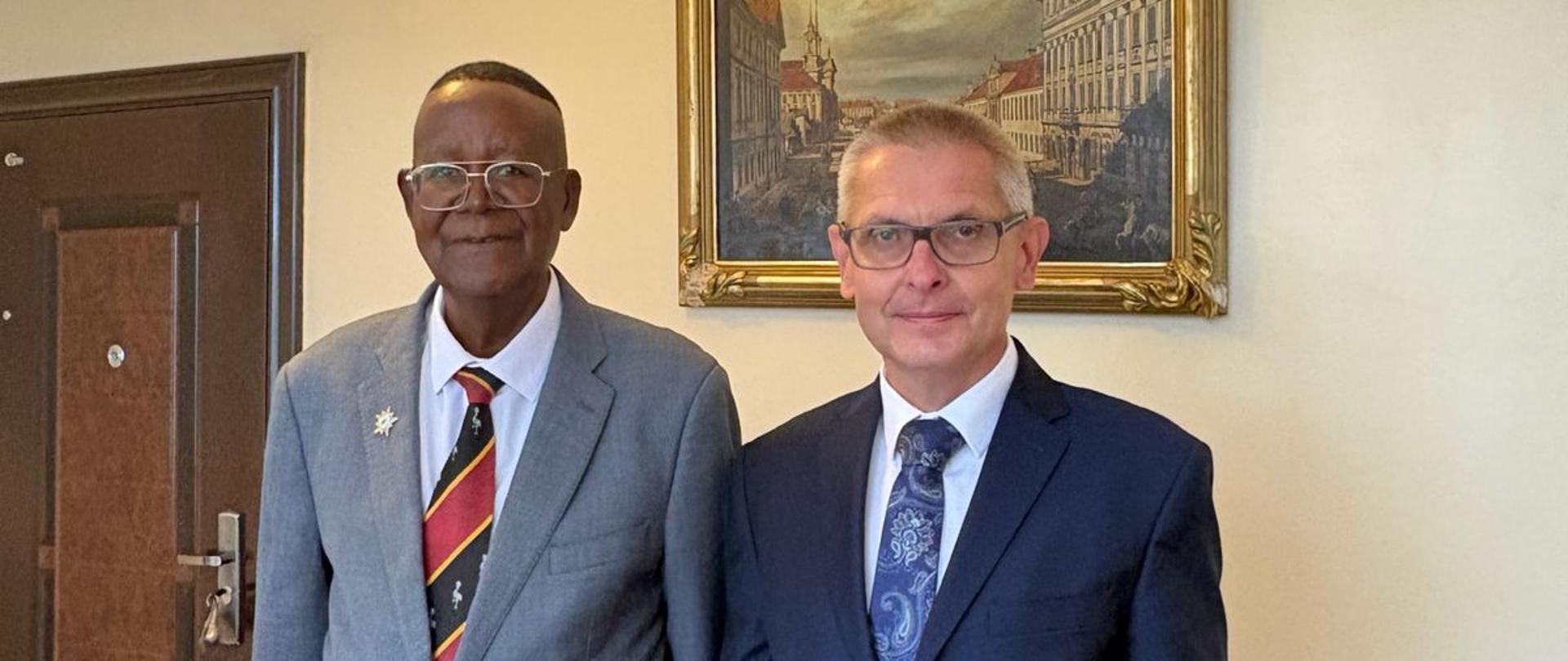 Spotkanie z Konsulem Honorowym RP w Kampali